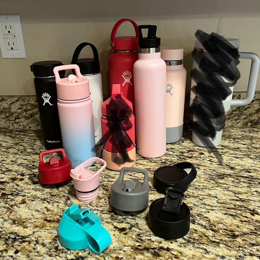 HydroFlask & Simple Modern Insulated Water Bottle Bundle